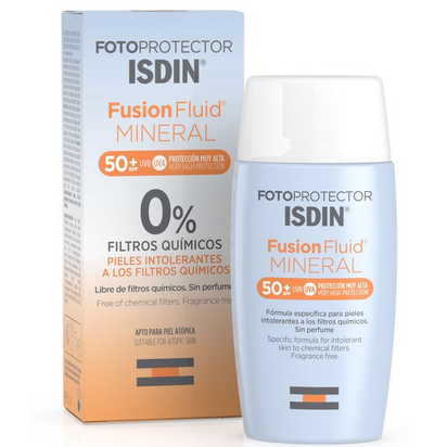 Isdin Foto-Protetor Fusion Fluid Mineral SPF50+ 50ml